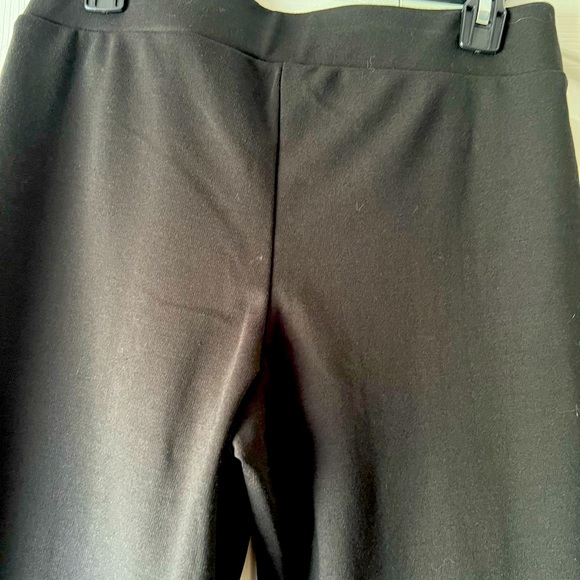 Kim Rogers Casual True Black Pull On Straight Leg Dress Pants Size Small - Picture 8 of 8